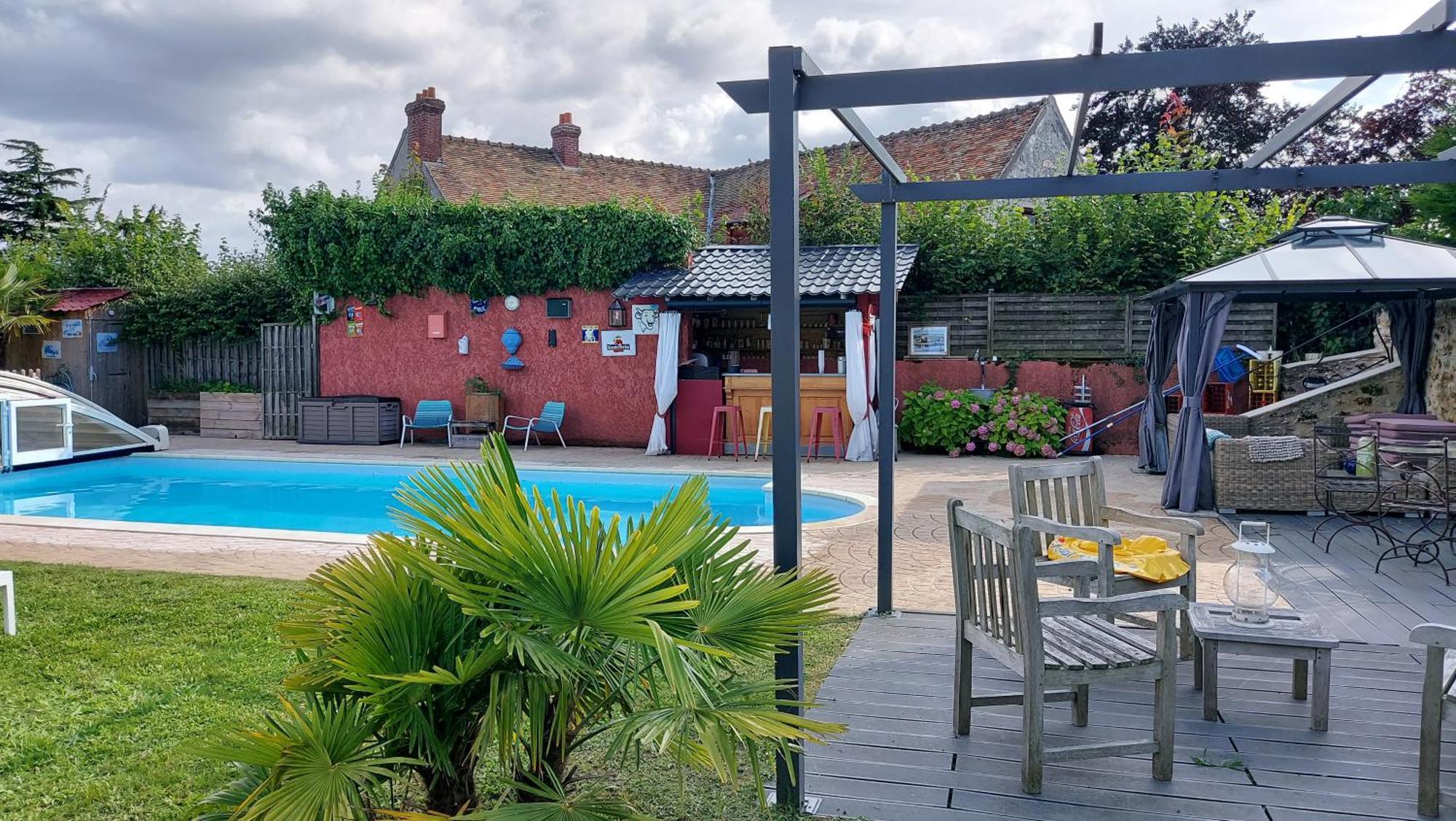 Bed and Breakfast La Bergerie-En-Vexin Jambville Exterior foto